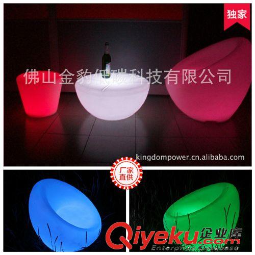 滾塑加工LED發(fā)光立方體 遙控變色LED發(fā)光方凳原始圖片3