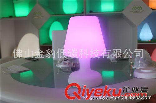 {zx1}款熱賣LED小臺燈 感應(yīng)充電臥室床頭七彩遙控變色LED小臺燈