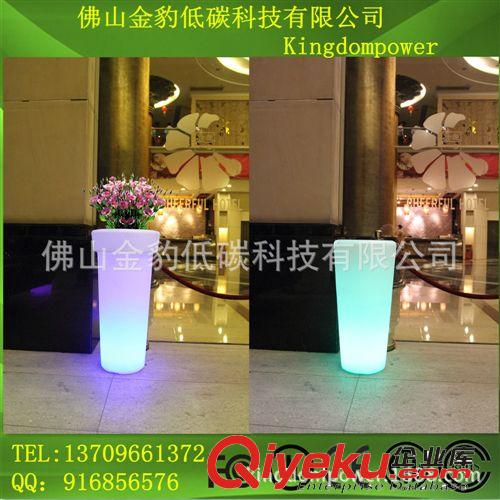 創(chuàng)意動感變色LED發(fā)光花盆原始圖片2