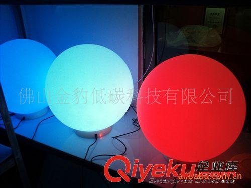 發(fā)光塑料球 LED七彩塑料漂浮球 滾塑PE塑料球 防水漂浮塑料球形燈原始圖片2