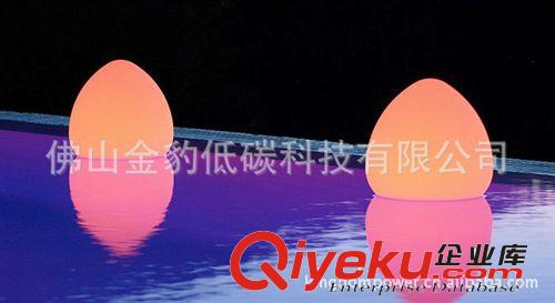 桃形LED防水燈 泳池桃形漂浮燈 IP68防水LED發(fā)光球 橢圓LED發(fā)光球原始圖片2