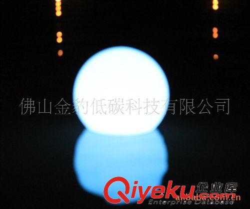 室內七彩裝飾球形燈 LED發(fā)光球 防水球 滾塑發(fā)光可遙控球星燈飾原始圖片2
