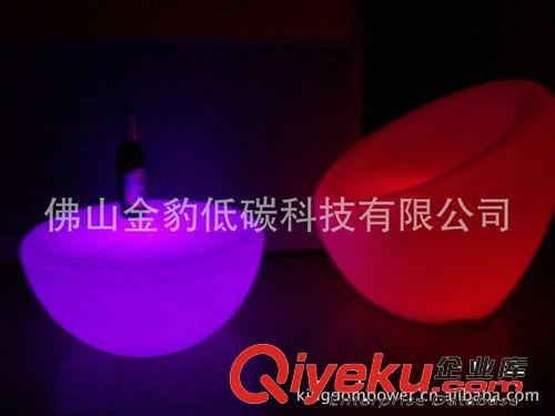 滾塑加工PE材料遙控16色變化發(fā)光沙灘沙發(fā) LED歐式發(fā)光沙發(fā)原始圖片2