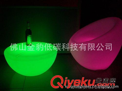 滾塑加工PE材料遙控16色變化發(fā)光沙灘沙發(fā) LED歐式發(fā)光沙發(fā)原始圖片3