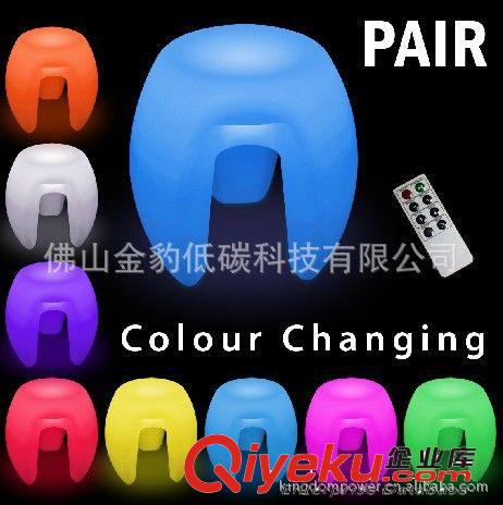 專業供應 創意小家具 酒店家具 個性創意發光凳子原始圖片2