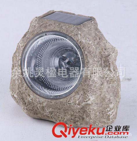 廠家直銷太陽能石頭燈 太陽能迷你小石頭燈原始圖片2