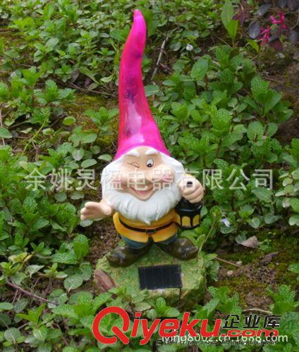 太陽能燈廠家供樹脂太陽能庭院燈   訂購  批發原始圖片2