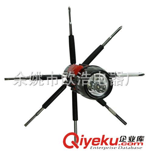 小額批發(fā)8合一螺絲刀 帶LED燈螺絲刀 螺絲刀批發(fā)原始圖片2