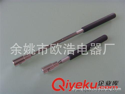 伸縮撿拾器 磁性探物器 帶燈吸鐵器 伸縮拉桿 手電筒取物器原始圖片3