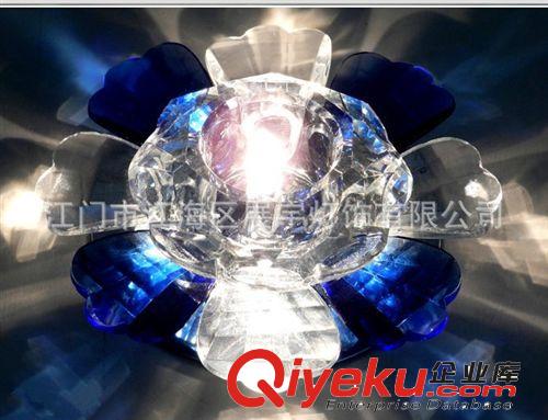 廠家批發(fā)LED水晶過(guò)道燈,門(mén)廳燈,玄關(guān)燈,走廊燈,天花射燈原始圖片2