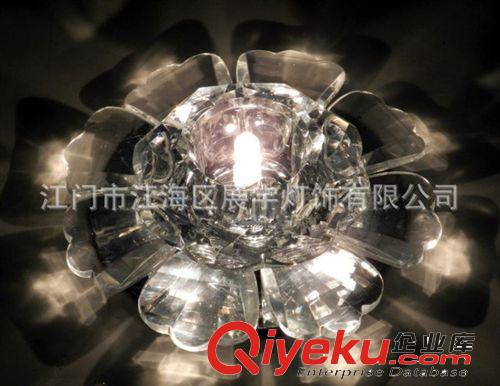 廠家批發(fā)LED水晶過(guò)道燈,門(mén)廳燈,玄關(guān)燈,走廊燈,天花射燈原始圖片3