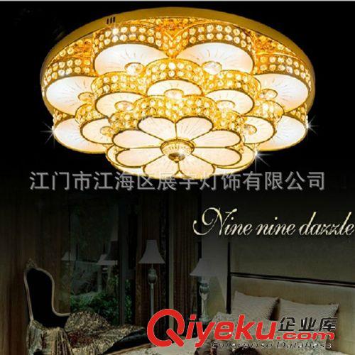 廠家批發(fā)現(xiàn)代簡約水晶燈 LED吸頂燈 客廳臥室長方形吸頂燈8605