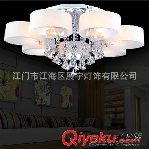 廠家批發(fā)現(xiàn)代簡約水晶燈 LED吸頂燈 客廳臥室長方形吸頂燈8605