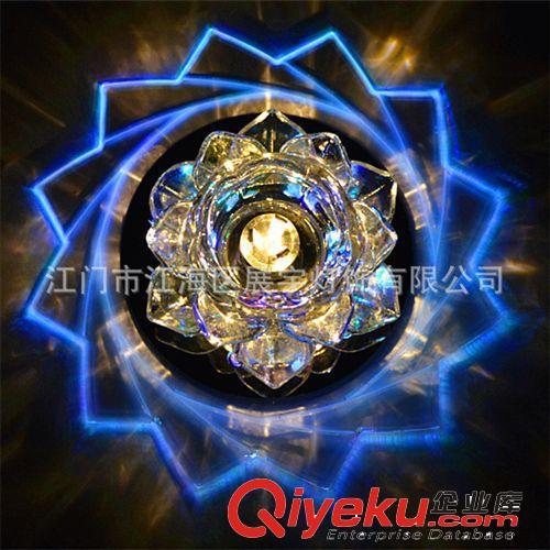 廠家批發LED水晶過道燈,門廳燈,玄關燈,走廊燈,天花射燈