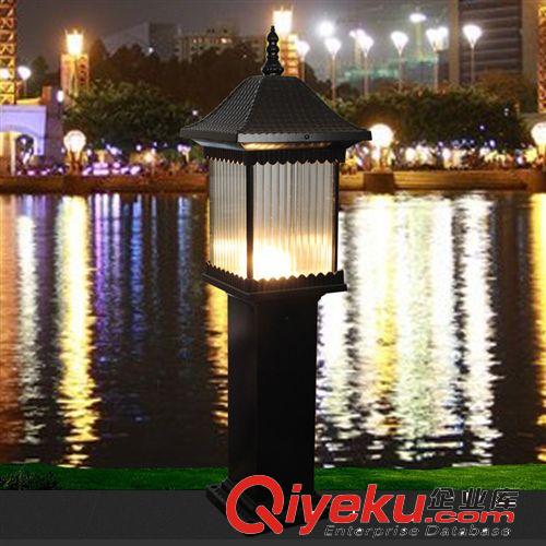 庭院燈路燈戶(hù)外燈 草坪燈防水燈 室外燈草地?zé)袈窡艟坝^(guān)立柱燈原始圖片2