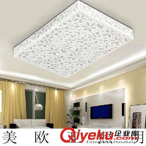 LED吸頂燈現(xiàn)代簡約方形客廳室燈亞克力燈具時尚新款廠家直銷