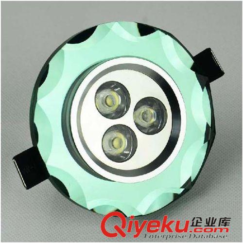 廠家直銷3Wled射燈天花燈水晶筒燈全套客廳背景墻節(jié)能燈具熱賣原始圖片3
