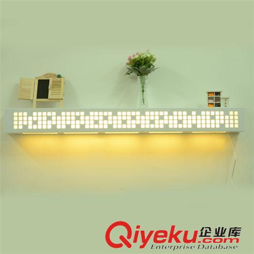 廠家直銷 環(huán)保節(jié)能LED燈具+置物 創(chuàng)意鏤空雕花玫瑰LED斜壁燈