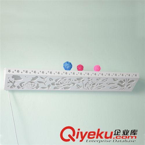 廠家直銷 環(huán)保節(jié)能LED燈具+置物 創(chuàng)意鏤空雕花玫瑰LED斜壁燈原始圖片3