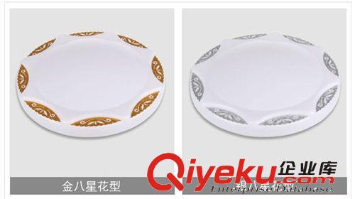 供應LED圓形吸頂燈簡約現代客廳臥室燈書房餐廳彩邊吸頂燈原始圖片2
