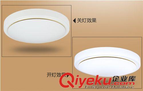 LED亞克力吸頂燈圓形頂燈現代簡約臥室燈客廳燈陽臺廚衛燈飾燈具原始圖片2