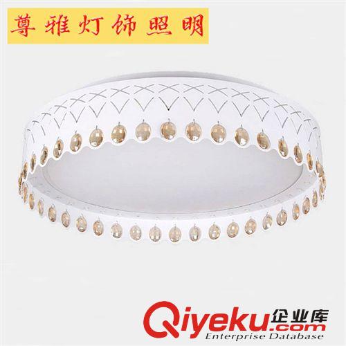 2014新款方形圓形鐵燈現(xiàn)代簡(jiǎn)約客廳臥室led吸頂燈原始圖片3