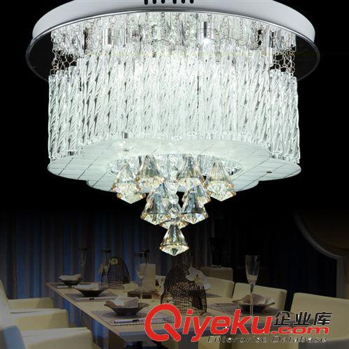客廳長方形LED水晶吸頂燈燈具批發古鎮燈飾廠家