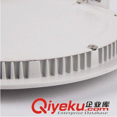 LED面板燈超薄超亮圓形集成平板天花燈原始圖片3