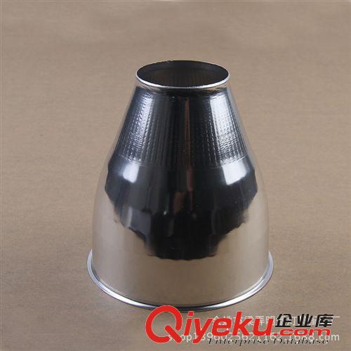 燈具配件廠家供應(yīng)E27砂鉆條紋反光罩原始圖片2