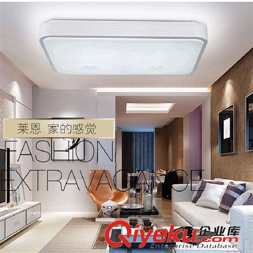 led客廳吸頂燈長方形，遙控調(diào)光吸頂燈原始圖片3