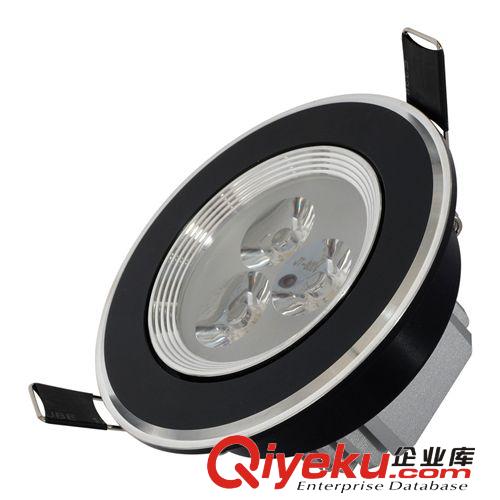 友臣照明 3w5WLED防眩光天花燈刀片黑面白系列 廠家直銷原始圖片2