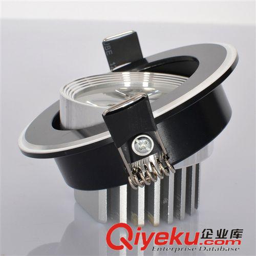 友臣照明 3w5WLED防眩光天花燈刀片黑面白系列 廠家直銷原始圖片3