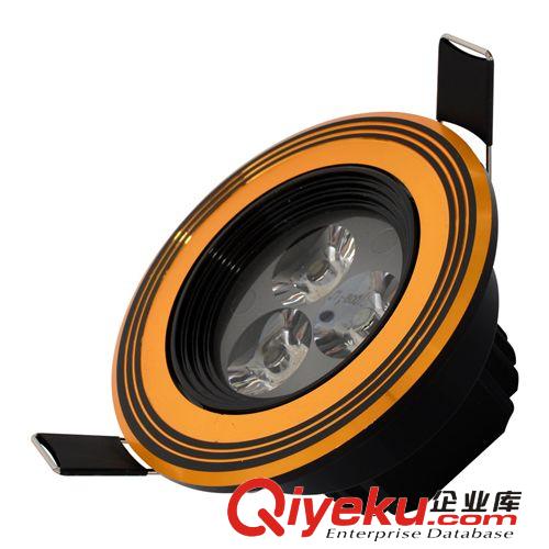 廠家批發(fā)led天花燈3W天花燈ledW7W射燈 天花射燈 太陽(yáng)花黑天花燈