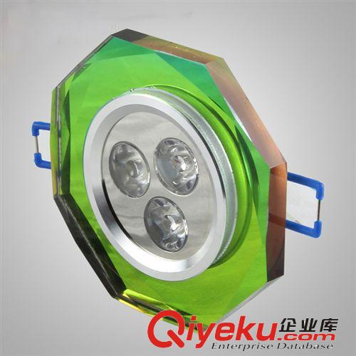 LED水晶天花燈 LED天花射燈 背景墻射燈 筒燈 燈具 LED廠家 直銷原始圖片2