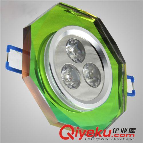 LED水晶天花燈 LED天花射燈 背景墻射燈 筒燈 燈具 LED廠家 直銷原始圖片3