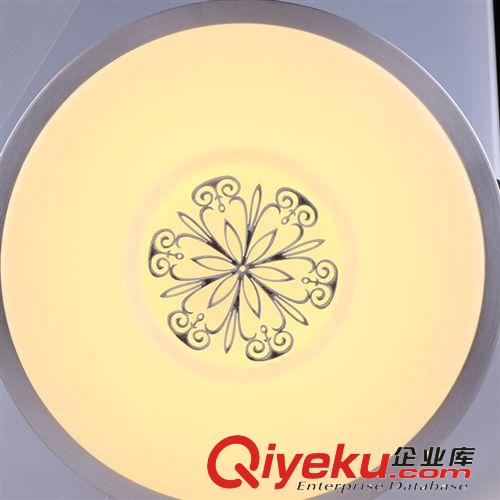 tj圓形LED客廳吸頂燈 臥室 陽(yáng)臺(tái)燈 可調(diào)三色溫面包燈 廠家直銷原始圖片3