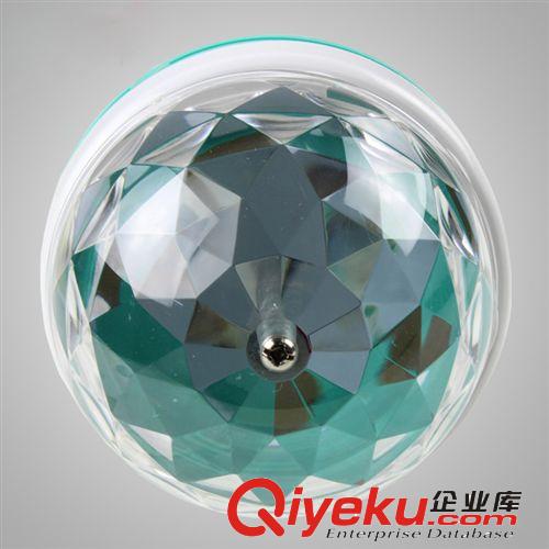 LED水晶魔球燈3W七彩旋轉(zhuǎn)舞臺(tái)燈KTV閃光燈聚會(huì)婚慶彩燈批發(fā)原始圖片3