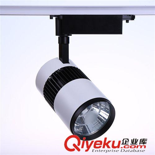 LED軌道射燈COb20W 30W 服裝店導(dǎo)軌燈集成射燈櫥窗燈廠家直銷原始圖片2
