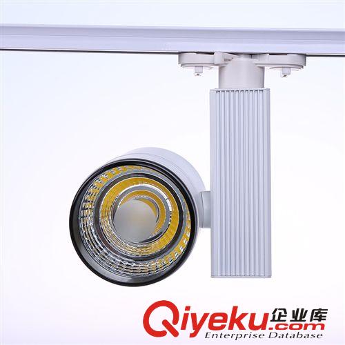 廠家生產供應高亮LED軌道燈10w20w30w服裝店專用導軌式COB射燈原始圖片2