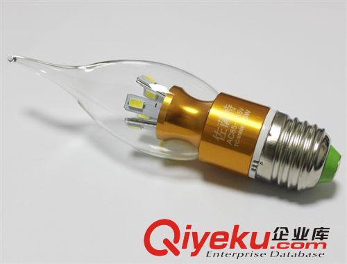 佐薩特現貨批發LED貼片透明蠟燭燈泡3W5W節能光源E27E14螺口蠟燭原始圖片2
