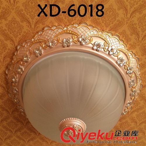 佐薩特現貨批發歐式圓形樹脂LED吸頂燈家居工程別墅燈具燈飾6016