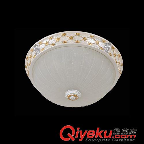 佐薩特現貨批發歐式樹脂LED吸頂燈別墅家居工程燈具燈飾5015-3D白