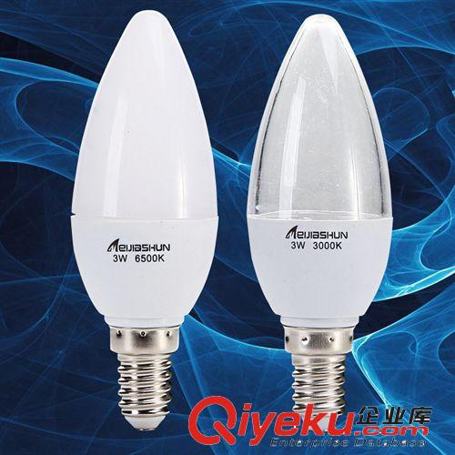 廠銷3w e14led球泡燈 足瓦高亮 恒流不頻閃 商用家用led 廠家直銷
