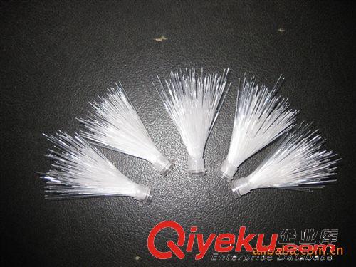 供應50CM純光纖圣誕樹，通過LED光源光纖發出迷人的色彩