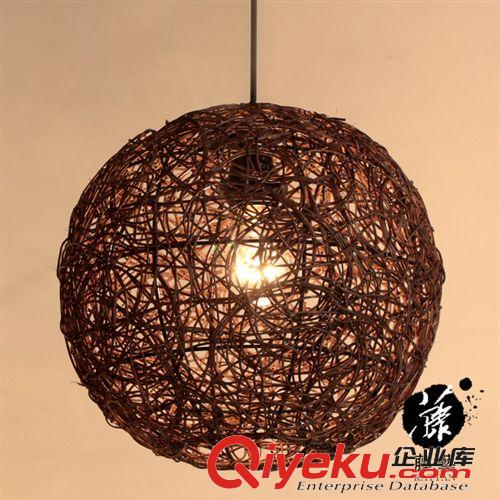 佛山藤藝燈飾 圓麻球燈 客廳吊燈 中式吊燈 廠家直銷長(zhǎng)期批發(fā) 426原始圖片3