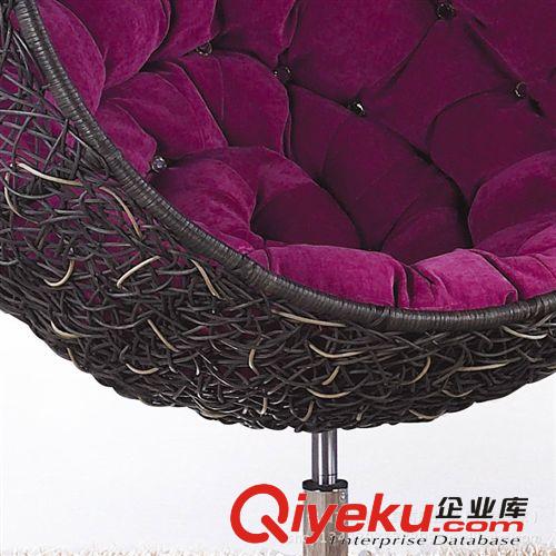 供應(yīng)藤編休閑轉(zhuǎn)椅 秋千椅 鳥巢吊籃吊椅 室內(nèi)陽臺家具2RA9031-13