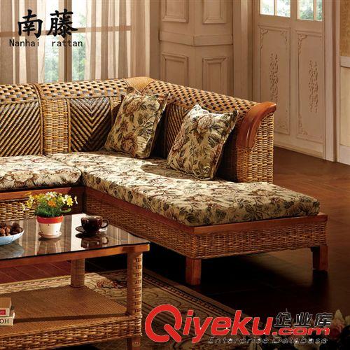 佛山家具 客廳組合  轉角沙發 酒店卡座 別墅沙發 真藤家具8818原始圖片3