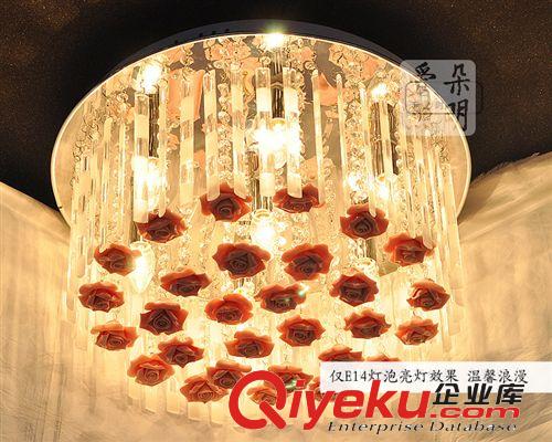 批發 5261 浪漫客廳臥室婚房兒童房燈具 現代簡約LED田園吸頂燈原始圖片3