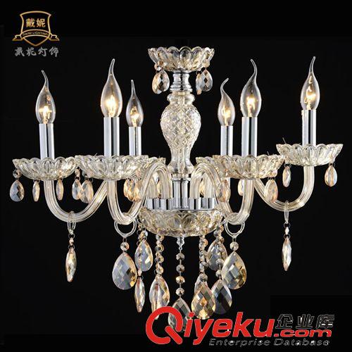 戴妮現(xiàn)代簡(jiǎn)約LED歐式水晶客廳燈 時(shí)尚溫馨臥室奢華酒店會(huì)所燈飾