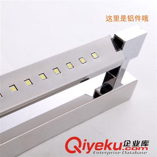戴妮 LED鏡前燈不銹鋼鏡前燈簡約現(xiàn)代浴室防水防霧衛(wèi)生間壁燈具原始圖片2